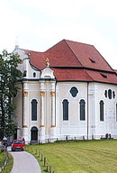 Wieskirche, Fassade