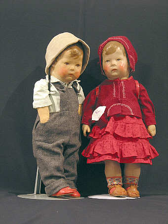Käthe-Kruse-Puppen, um 1920