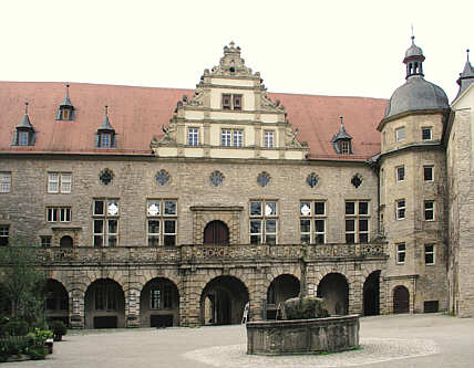 Schloss Weikersheim, Schlosshof 