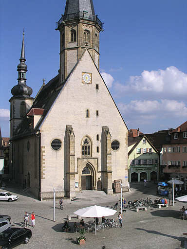 Die Stadtkirche am Marktplatz