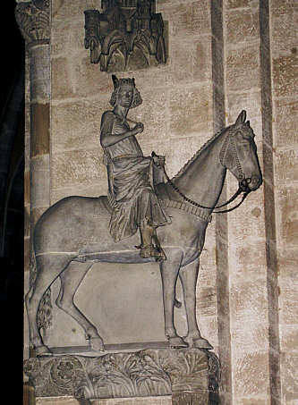 Der Bamberger Reiter - Symbolbild des Mittelalters