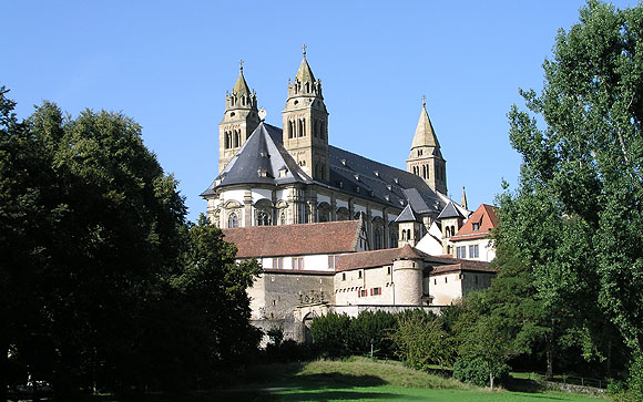 Ansicht der Klosteranlage von Nordosten