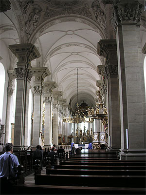 Innenraum der Klosterkirche
