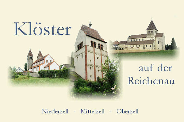 Titelbild Klöster auf der Reichenau. Textindex siehe unten