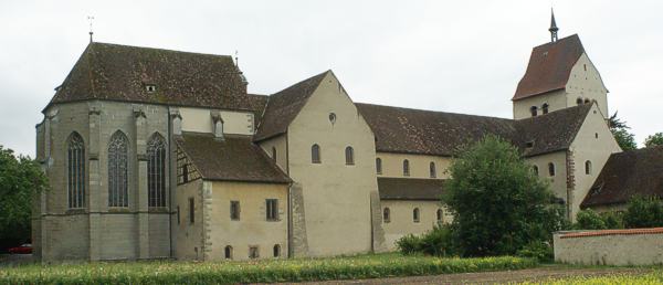 Ansicht der Klosterkirceh von Norden