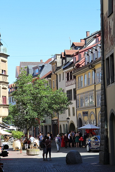 Konstanz, Zollernstraße in der Altstadt