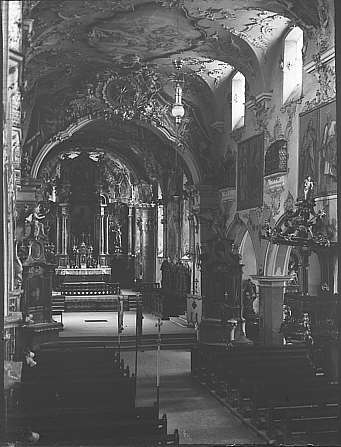 Pfullendorf, Kirche, Innenraum (1918)