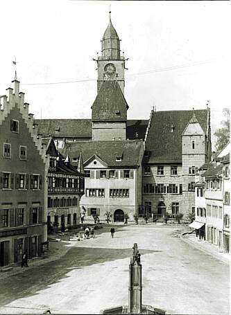 Überlingen, Rathaus und Münster