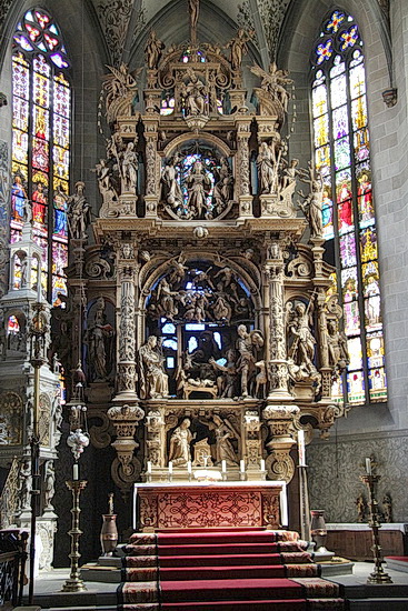Hochaltar des Münsters von Jörg Zürn