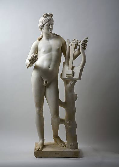 Statue des Apollon (römisch: Apollo)