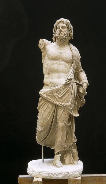 Statue des Poseidon