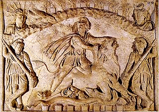 Mithras killing the bull