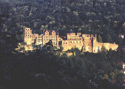 Schloss vom Heiligenberg aus