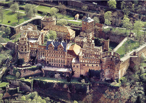 Schloss vom Heiligenberg aus