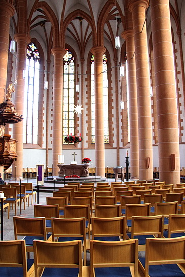 Der Chor der Heiliggistkirche