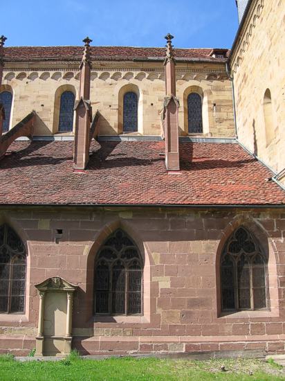 Seitenkapellen des südlichen Seitenschiffs mit Obergaden des Mittelschiffs