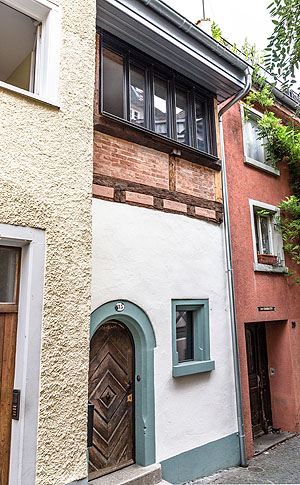 Stadthaus in Konstanz, Straßenfront