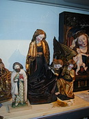 Ensemble aus der Ausstellung Spätmittelalter am Oberrhein 2001 im Badischen Landesmuseum