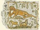 Mosaik des schlafenden Jonas