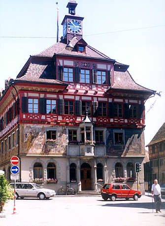 Das Rathaus der Stadt