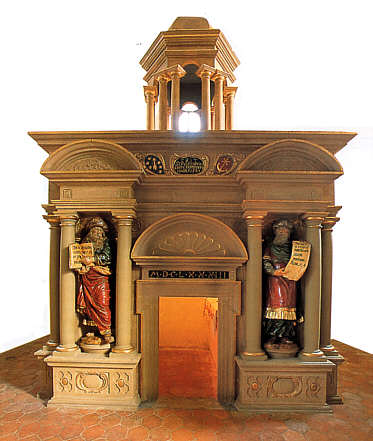 Detailaufnahme des Heiligen Grabs
