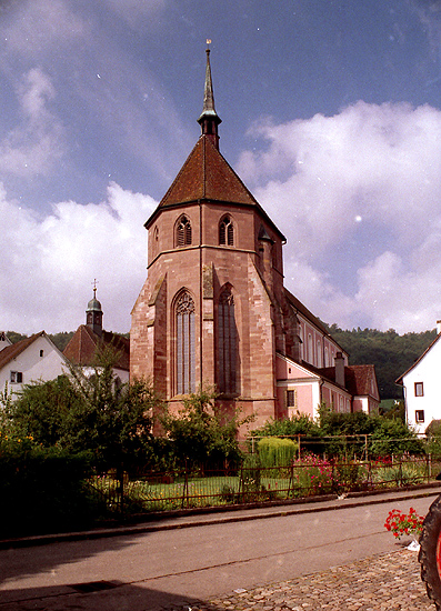 Bad Zurzach, Verena-Münster, Ansicht des Chorhaupts
