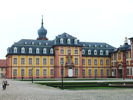 Residenzschloss Bruchsal. Schlosskirchenflügel