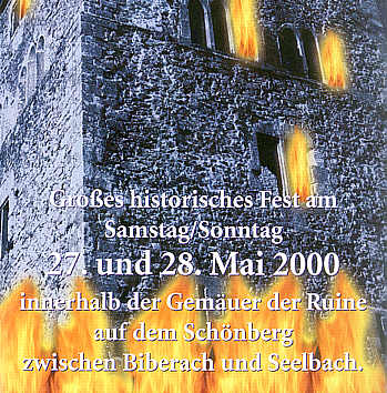 Burgfest auf Geroldseck am 27./28. Mai 2000