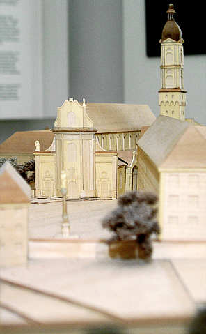 Das Modell der Klosteranlage