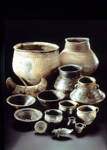 Federseemuseum Bad Buchau, bronzezeitliche Keramik