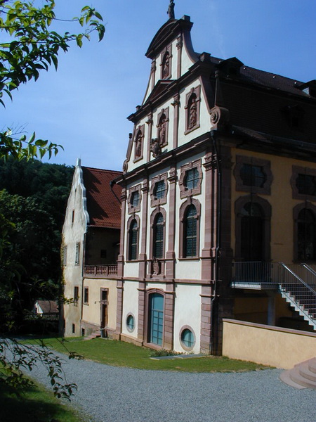 Barocke Abteigebäude