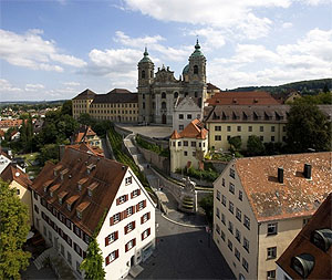 Die Basilika in Weingarten ist halb so groß wie der Petersdom und gilt damit als das größte barocke Gotteshaus nördlich der Alpen. Foto: Oberschwaben Tourismus