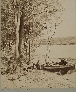 Rio negro. Amazonas-Brasilien. Anonym, vor 1874. rem