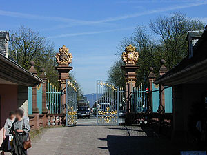 Eingangstor von Schloss Schwetzingen