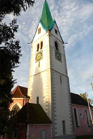 Kirche St. Martin und Georg in Sipplingen, Außenansicht