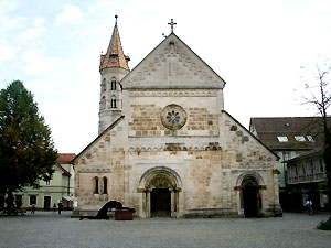 Schwäbisch Gmünd, Johanneskirche von Westen