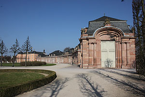 Zirkelbauten im Schwetzinger Schlossgarten