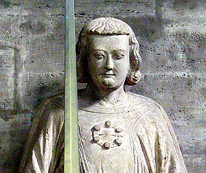 Grabmal des Herzogs Heinrich im Dom Braunschweig. Wikimedia Commons PD.