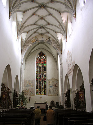 ehem. Klosterkirche Heiligkeuztal, Kirchenraum nach Osten