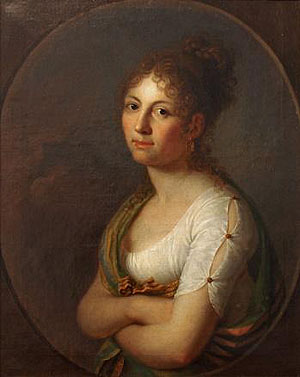 Margarethe Geiger: Selbstportrait, 1804 (Museum für Franken)