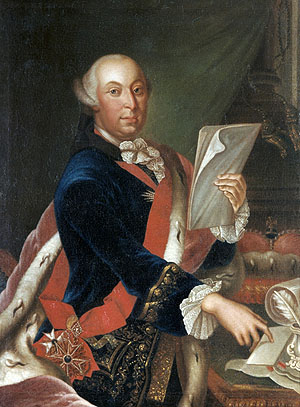 Unbekannter Künstler: Herzog Carl Eugen, um 1760. SSG, Aufnahme: Dieter Jäger, LMZ