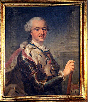 Johann Georg Zisenis: Kurfürst Carl Theodor. Öl auf Leinwand. Wohl 1740er oder frühe 1750er Jahre