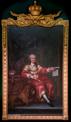 Porträt Kurfürst Carl Theodor, um 1769, gemalt von Heinrich Carl Brandt / © rem, Foto: Rebecca Kind