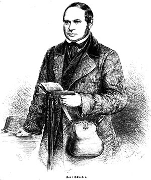 Karl Baedeker (1801 - 1859). Wikimedia Commons /PD