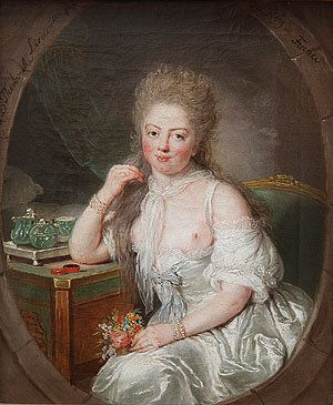 Anna Dorothea Therbusch, Junge Frau im Negligé, um 1768, © Staatliche Museen zu Berlin, Gemäldegalerie / Christoph Schmidt