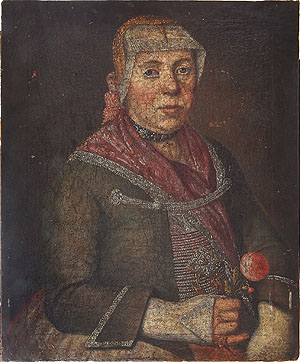 Kloster Heiligkreuztal: Porträt einer Patrizierin, um 1770/80. Foto: SSG.