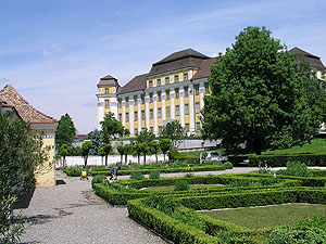 Neues Schloss Tettnang, Ansicht vom Garten