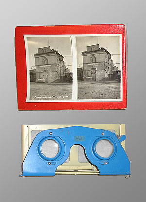 Stereoskop zum Betrachten von Stereobildern. Foto: Erkenbert-Museum Frankenthal