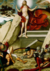 Lucas Cranach d. ., Die Auferstehung Christi, 1537/38. Aus dem Passionszyklus fr die Berliner Domkirche