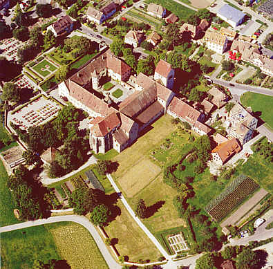 Reichenau Mittelzell, Luftbild
